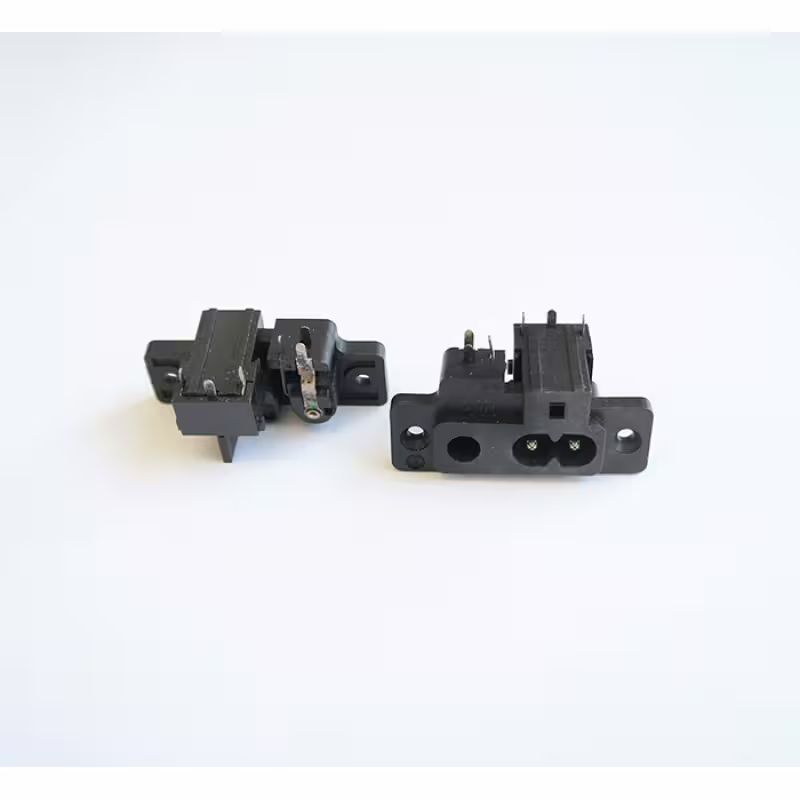 Букса захранваща за панел дълга за касетофон(м)