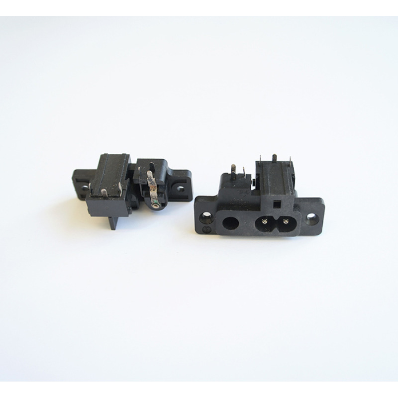 Букса захранваща за панел дълга за касетофон(м)