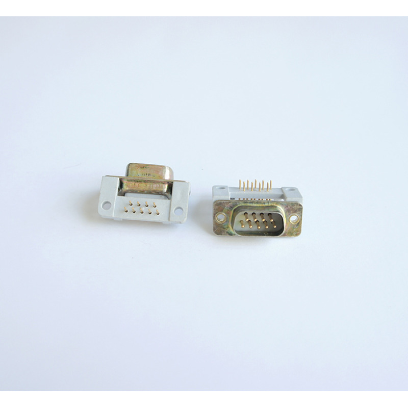 Букса българска ъглова за платков монтаж RS232 9pin(м)