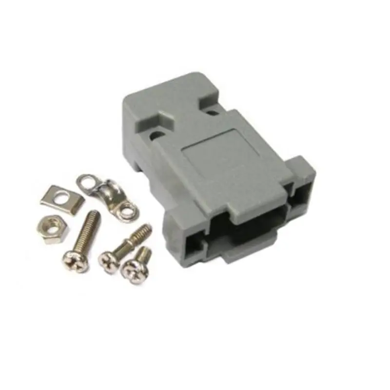 Капачка, маншон D-SUB, крепежи, букса RS232 9pin