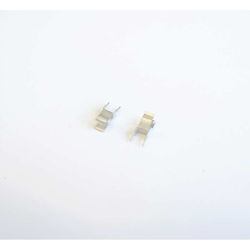 Букса гнездо за платков монтаж метална за предпазител 5x20mm