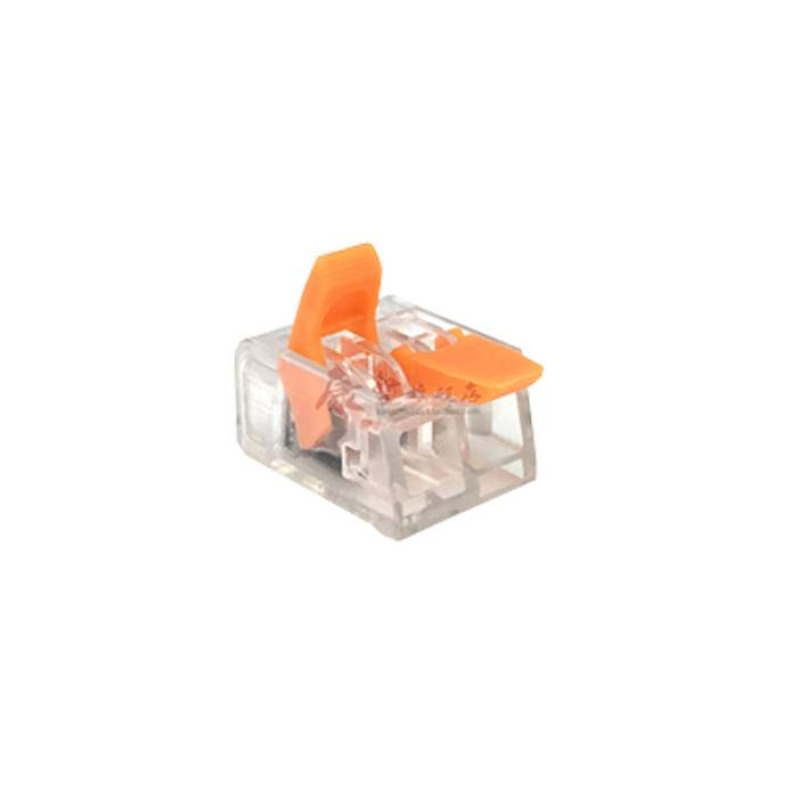 Бърза връзка WAGO, за кабели, PA66, 2ка, 450VAC, 32A, 4mm2