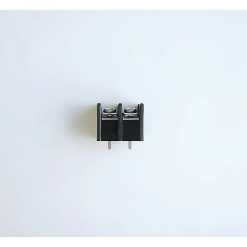 Лустер клема за платка 20A 220V черна 2pin 4mm2