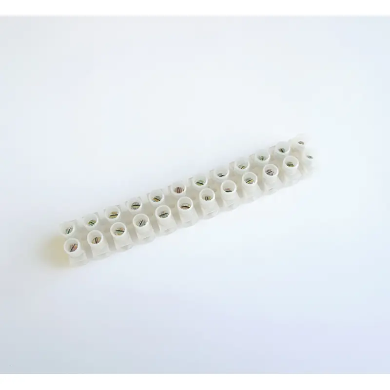 Лустер клема 6A 380V прозрачна 12pin 6mm2