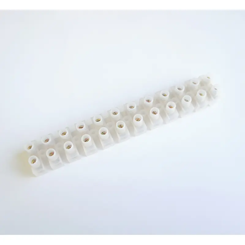 Лустер клема 30A 380V прозрачна 12pin 10mm2