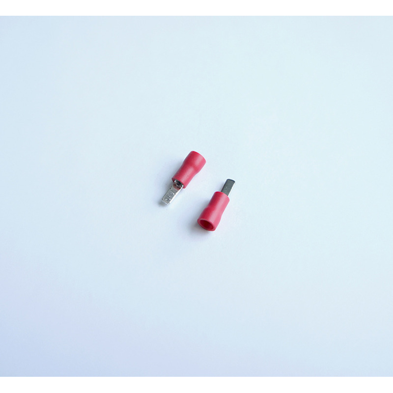 Кабелна обувка мъжка с изолация червена 2,8mm/1,5mm2