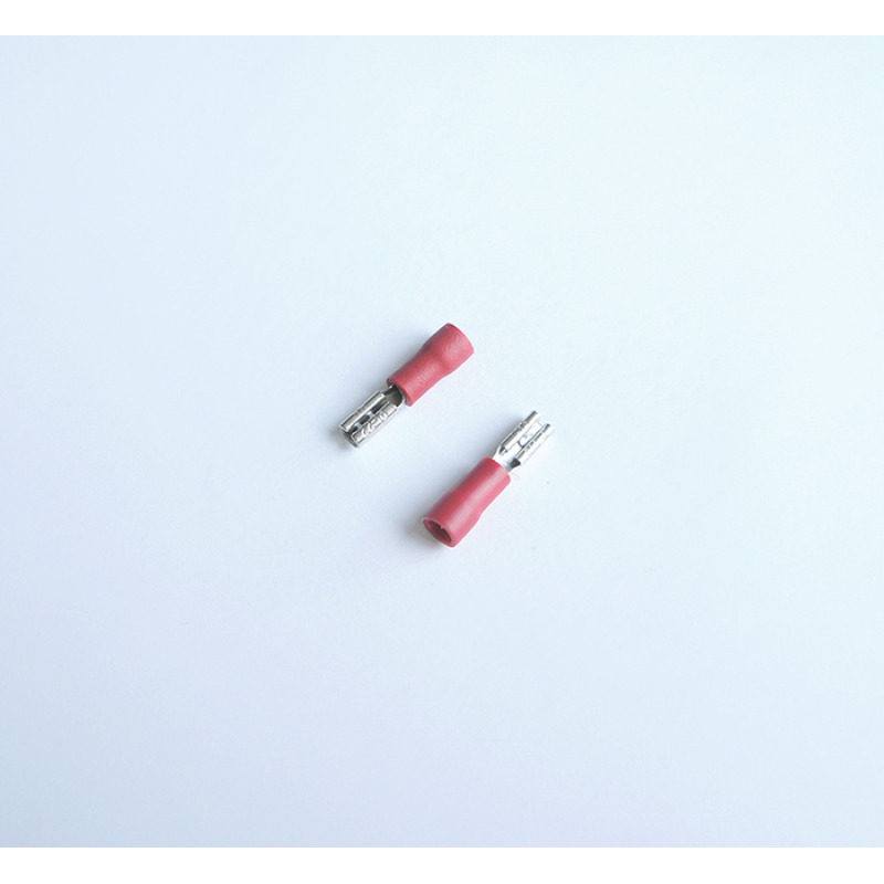 Кабелна обувка женска с изолация червена 2,8mm/1,5mm2