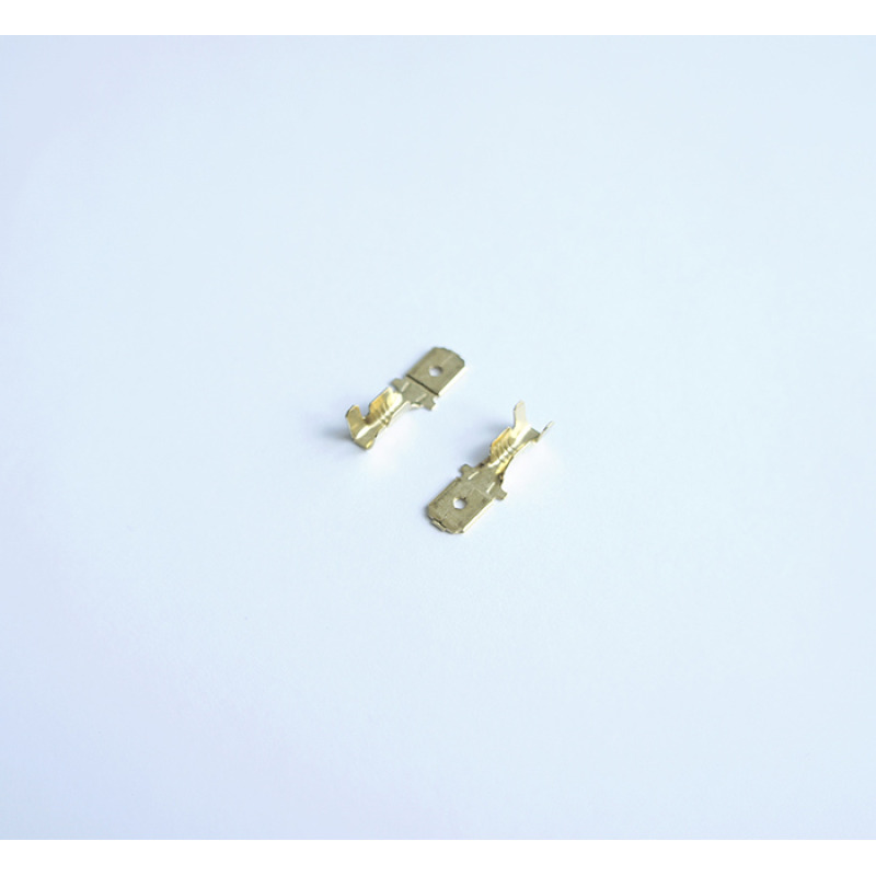 Кабелна обувка мъжка метална 6,3mm/1,5mm2