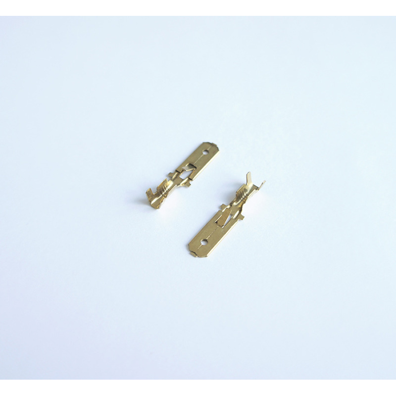 Кабелна обувка мъжка със стопер метална 6,3mm/1,5mm2