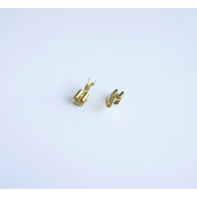 Кабелна обувка комбинирана женска и мъжка метална 6,3mm/1,5mm2