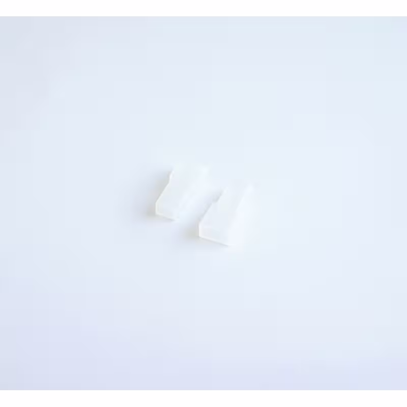 Капачка/маншон за кабелна обувка PVC бяла 6,3mm