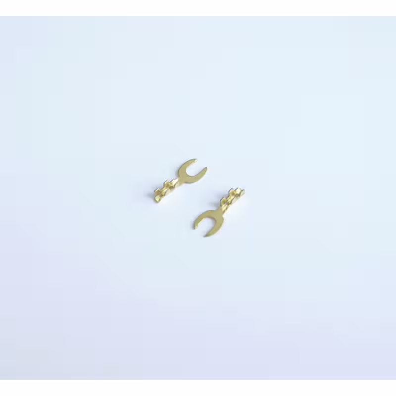 Кабелно ухо тип вилка метално 3mm/1,5mm2