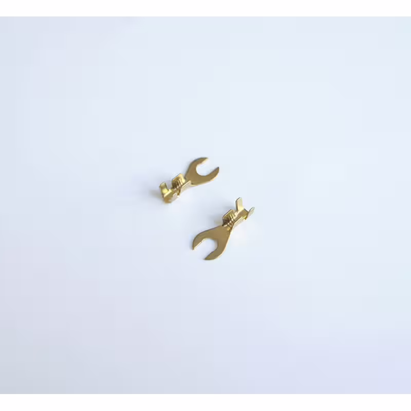 Кабелно ухо тип вилка метално 3,5mm/1,5mm2