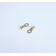 Кабелно ухо, метално, Ф4mm, 1,5mm2