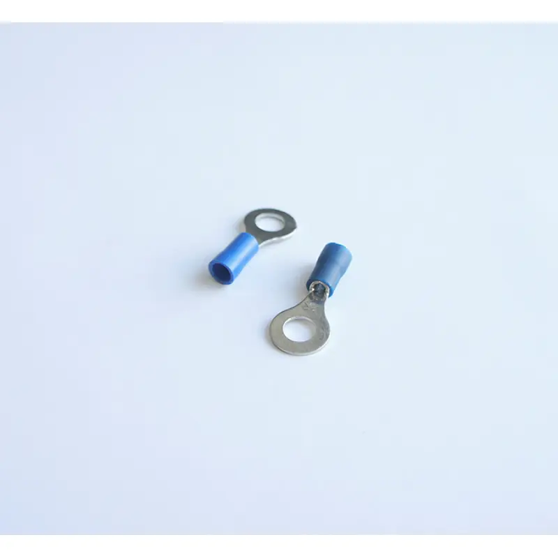 Кабелно ухо с изолация синьо Ф6mm/2,5mm2