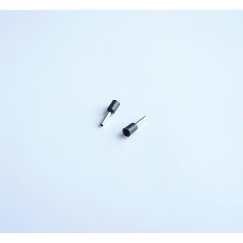 Кабелна втулка (кламфа) с изолация черна 1,5mm2