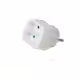 Разклонител за контакт, 2-ка, без кабел, бял, 220VAC, 2,5A, 550W