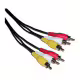 Кабел за аудио и видео, 3xRCA(м), 3m