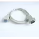 Кабел RS232 9pin(м)/RS232 9pin(ж) 1m