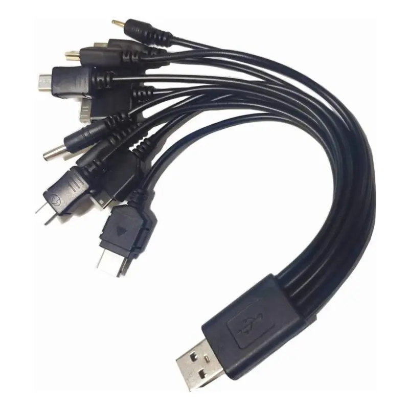 Кабел, универсален, мобилен телефон, смартфон, USB-A(м), 0,3m