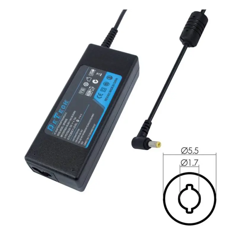 Мрежово захранване за лаптоп ASUS/ACER с букса 5,5x1,7 19V 4,74A 90W