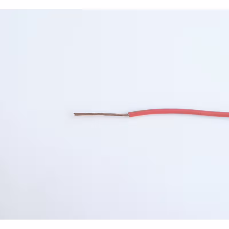 Проводник едножилен червен ПВ А2 1x0,75mm2