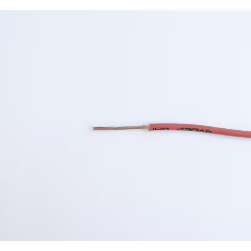 Проводник едножилен червен ПВ А2 1x1mm2