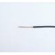Проводник едножилен черен ПВ А2 1x1mm2