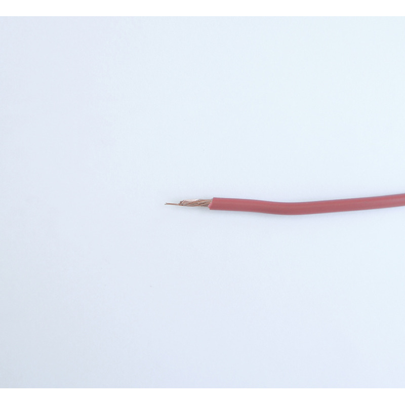 Проводник едножилен червен ПВ А2 1x2,5mm2