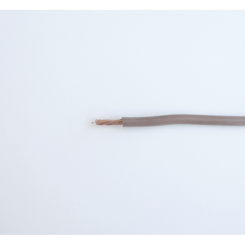 Силиконов проводник едножилен бял ПВ А2 1x4mm2