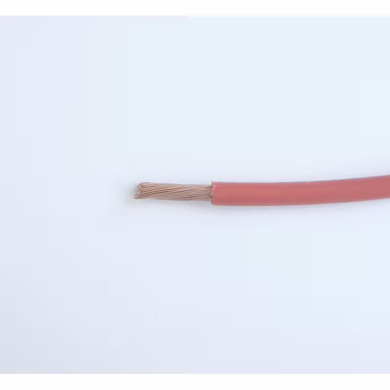 Проводник едножилен червен ПВ А2 1x10mm2