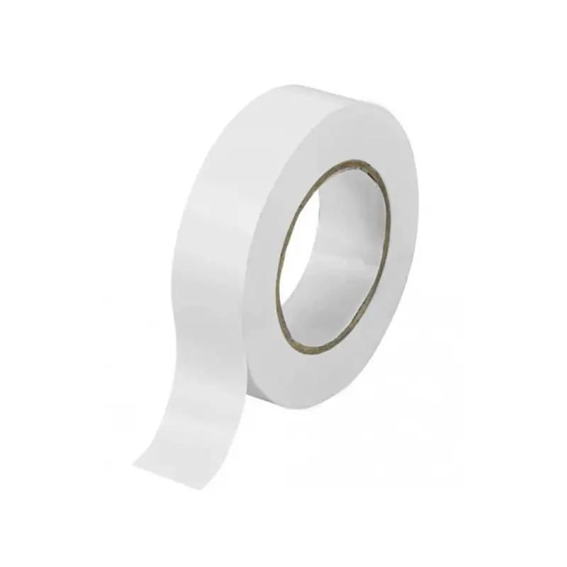 PVC, изолирбанд лента, бяла, 15mm, 10m