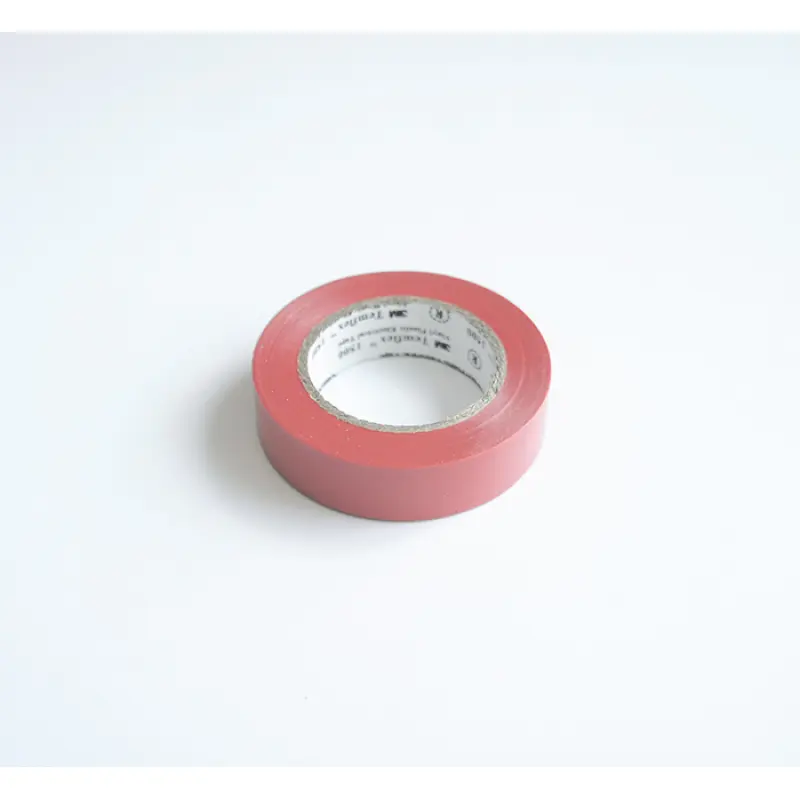 PVC, изолирбанд лента, червена, 15mm, 10m