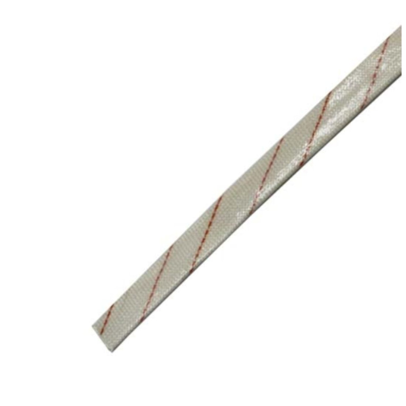 Високотемпературен шлаух, 200°C, бял, Ф4mm