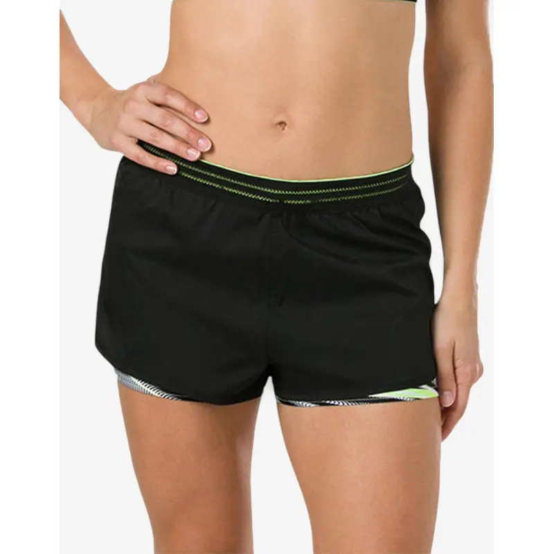 SPEEDO Reflect Wave Boardshort Black/Yellow/White