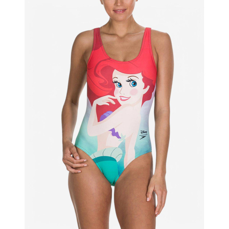 SPEEDO x Disney Little Mermaid Placement  Back/Multi