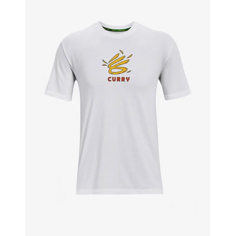 UNDER ARMOUR x Curry Sesame Street Big Bird Tee White