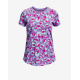 UNDER ARMOUR Live Fierce Instinct Prnt Tee Purple