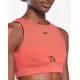 REEBOK Studio Beyond The Sweat Crop Top Orange