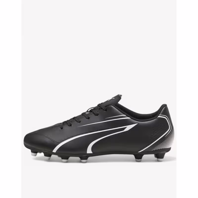 PUMA Vitoria Firm Ground/Artificial Grass Football Shoes Black