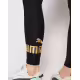 PUMA Essentials+ Metallic Logo Leggings Black