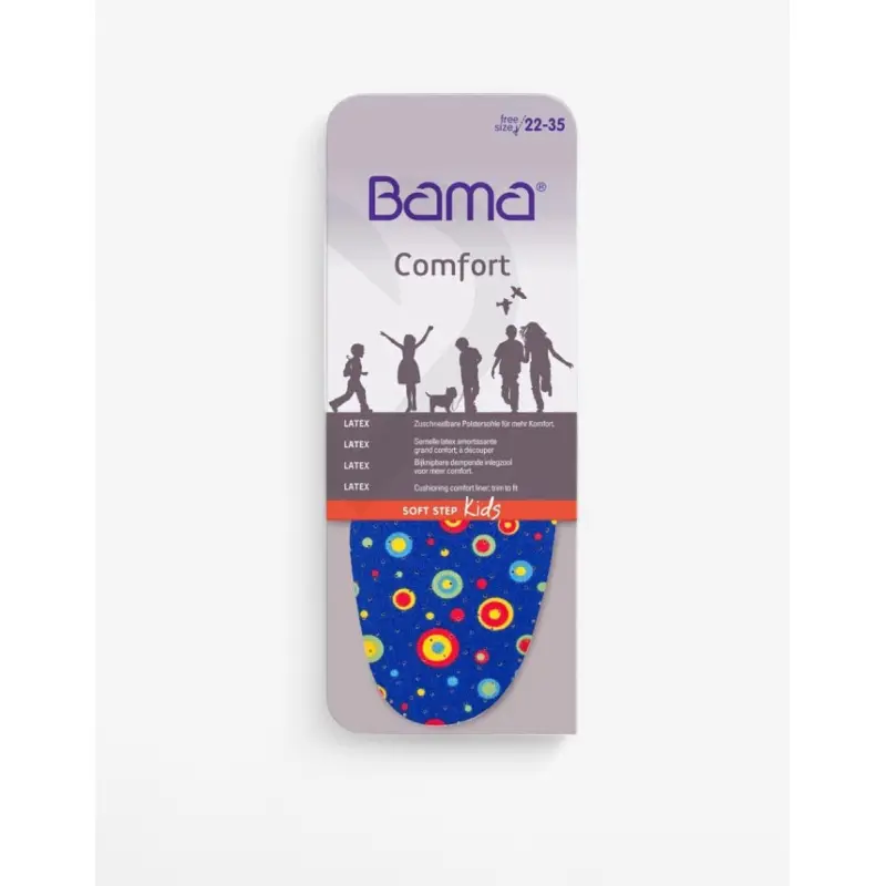 BAMA Soft Step Kids Insoles Multicolor