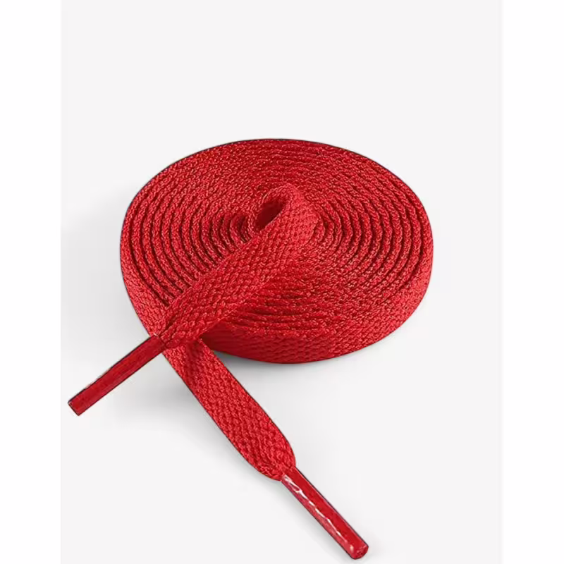 BAMA Flat Cotton Laces Red 120cm
