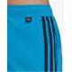 ADIDAS Classic-Length 3-Stripes Swim Shorts Blue