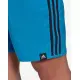 ADIDAS Classic-Length 3-Stripes Swim Shorts Blue