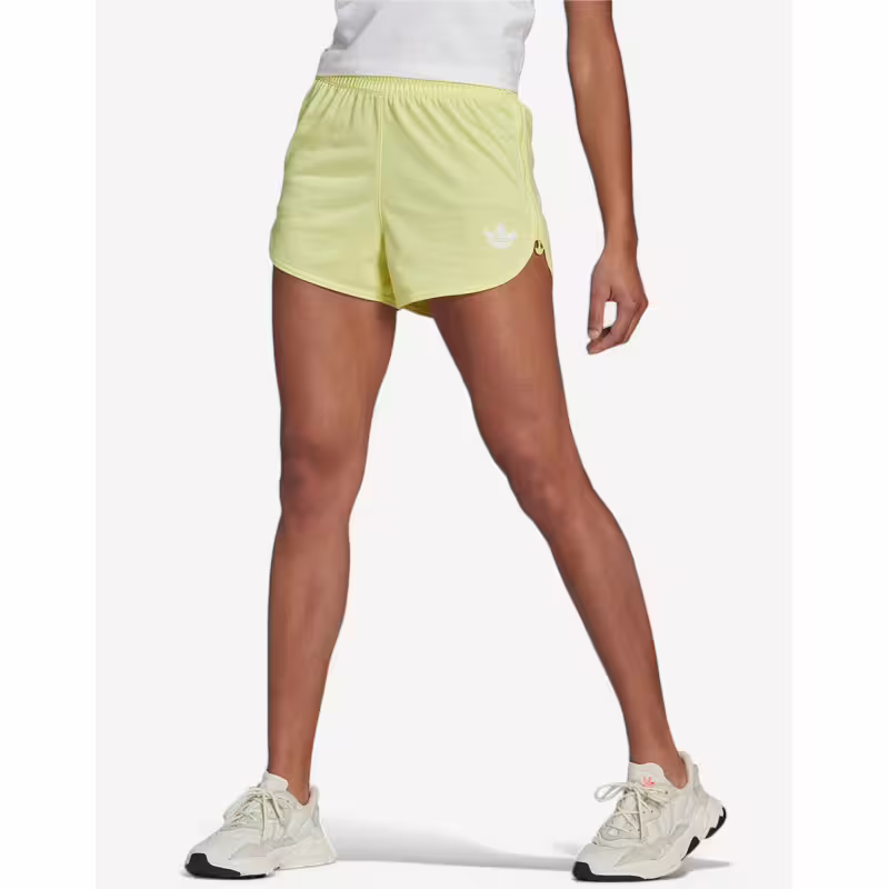 ADIDAS Originals Zip-Up Shorts Yellow