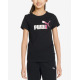 PUMA Essentials Bleach Logo Tee Black