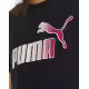 PUMA Essentials Bleach Logo Tee Black