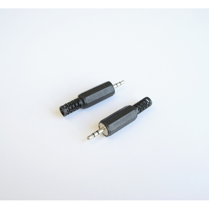 Букса за кабел STEREO 2,5mm JACK(м)