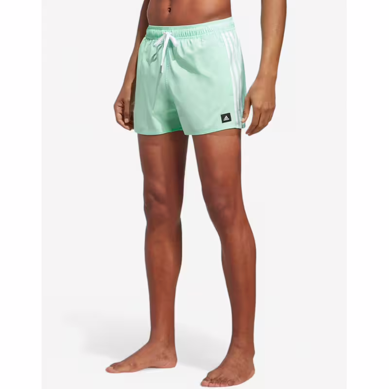 ADIDAS Performance 3-Stripes Classics Swim Shorts Green